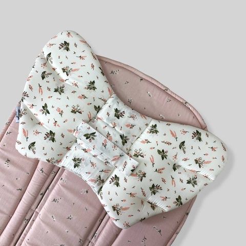 Подушка у візок "Крила Ангела" Квітковий шепіт Decoza Moms (Pillow-S2655-S2656)