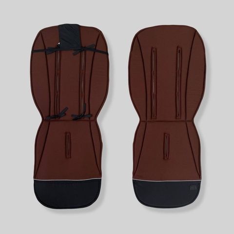 Матрасик хлопковый в коляску с пеной "Шоколад" Decoza Moms (Mtspin4090-В105-В105) 40х90 см