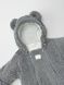 Демісезонний комбінезон Тедді сірий Decoza Moms (TeddyDM69-6117-W04) 68-74 2