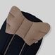 Подушка в коляску "Крылья Ангела" Беж в точку и черный однотон Decoza Moms (Pillow-S2650-В001) 1