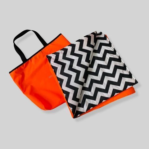 Плед для пляжу і пікніка Mini "Зигзаг" Decoza Moms (PledM-В0451-O303) 1.17х1.58 м