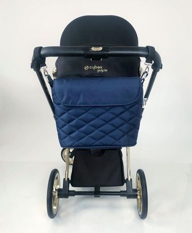 Сумка на візок Темно-синій оксфорд Decoza Moms (S-O060-R)
