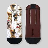 Хлопковый матрасик латекс "Собачки и коричневый" Decoza Moms (MatsL3590-RR1-RR1) 35х90 см