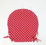 Хлопковая шторка на коляску "Сердца на красном" Decoza Moms (Shtorka-B806)