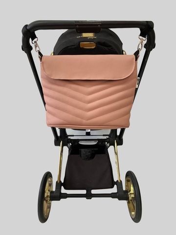 Сумка на візок Пудра екошкіра Decoza Moms (S-K017-Е)