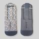 Бавовняний матрасик латекс "Ромашки і сірий" Decoza Moms (MatsL3080-RR2) 30х80 см