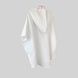 Пончо дитяче "Біле тонке" Decoza Moms (poncho-MS018) 2