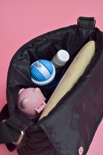 Сумка на коляску Черный оксфорд Decoza Moms (S-O072-R)
