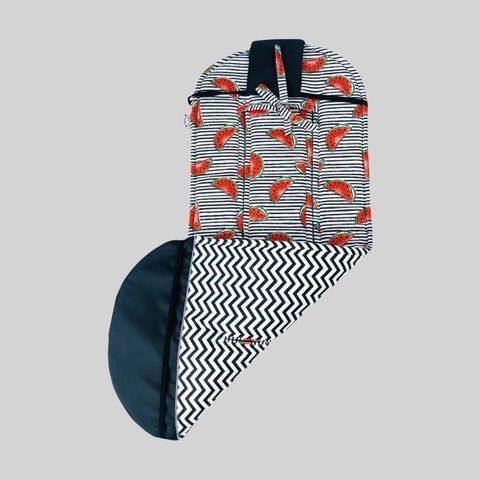 Хлопковый матрасик латекс "Арбузики" Decoza Moms (MatsL3590-B036-S011)