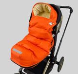 Зимний футмуф на коляску Оранжевый Decoza Moms (futmuf100-O102-pl018) 100х47 см фото