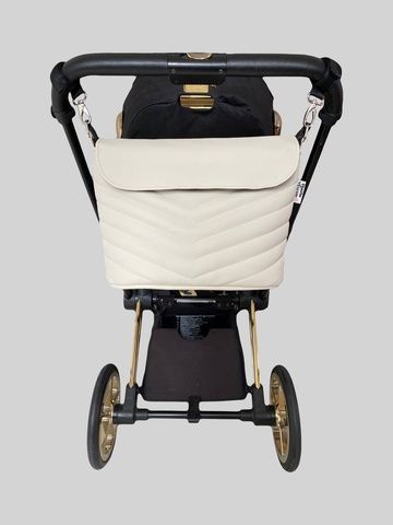 Сумка на візок Молочна екошкіра Decoza Moms (S-K0-Е-M)