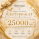 Подарочный сертификат 25000 грн Decoza Moms (Love25000DM)