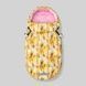 Зимовий футмуф на коляску "Теплик" Листя золоте Decoza Moms (futmuf100-OP126-pl004) 100х47 см 1