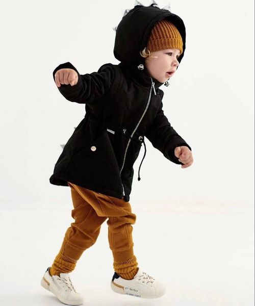 Демі парка Чорна DINO Decoza Moms (parka128134-O072-pl016SHP) parka128134-O072-pl016SHP фото