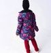 Деми парка Дино розовые Decoza Moms (parka8086-OP015-pl016) 2