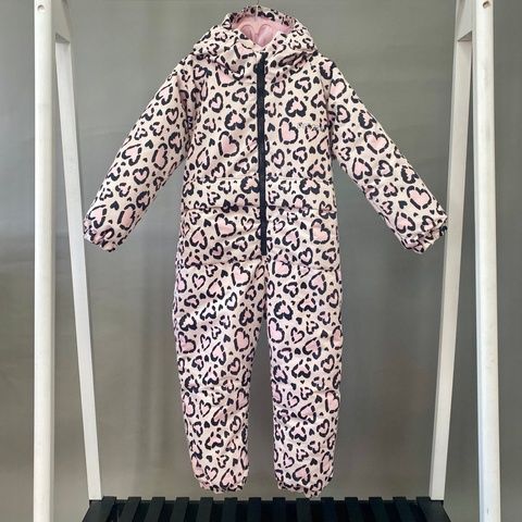 Зимовий комбінезон "Рожевий леопард" Decoza Moms (zimk110116-Plas3-Pl04) 110-116 см