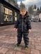 Зимовий комбінезон "Чорний камуфляж" Decoza Moms (zimk7480-OP306-pl016) 74-80 см 1