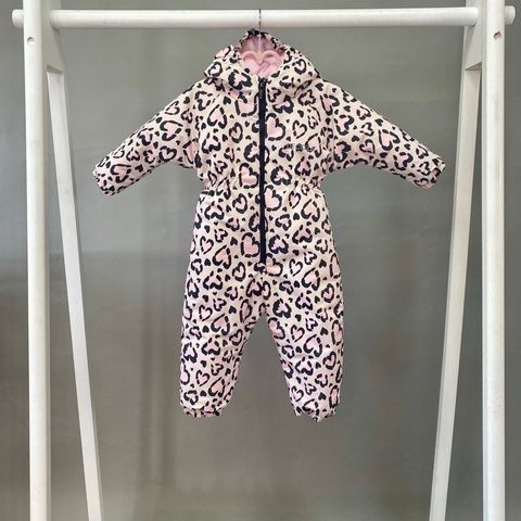Зимовий комбінезон "Рожевий леопард" Decoza Moms (zimk8086-Plas3-Pl04) 80-86 см