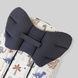 Подушка в коляску "Крылья Ангела" Графит в точку и Дино Decoza Moms (Pillow-S2648-S2649) 2