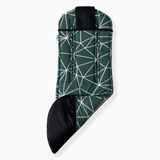 Хлопковый матрасик латекс "Зеленая геометрия" Decoza Moms (MatsL3080-S12) 30х80 см