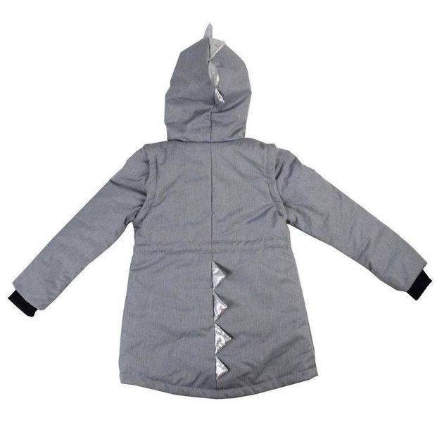 Демі парка Сіра DINO Decoza Moms (parka116122-O045-pl016-SHP)