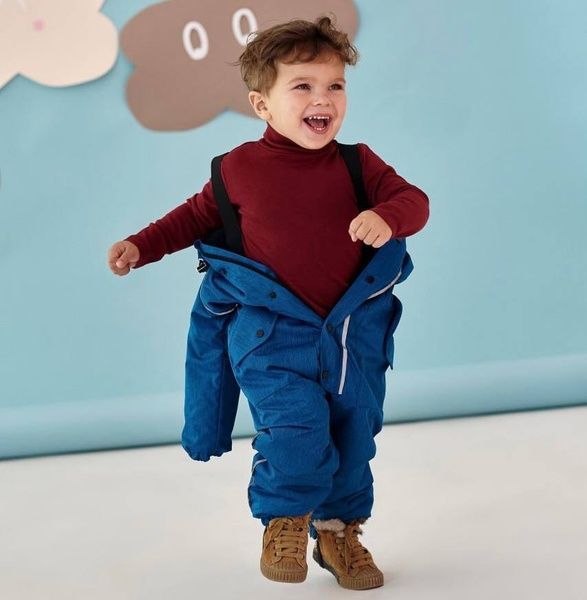 Демісезонний комбінезон "Джинс" Decoza Moms (demik7480-O088-pl016) 74-80 см