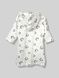 Мусліновий халатик на кнопках "Пандочки" Decoza Moms (XL7492-ms033) 74-92 см 3