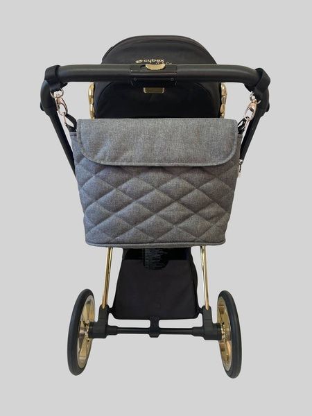 Сумка на візок Темно сірий меланж Decoza Moms (S-OP100-R-M)