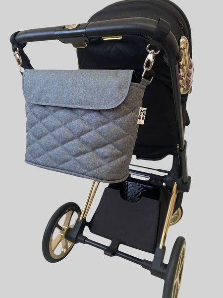 Сумка на візок Темно сірий меланж Decoza Moms (S-OP100-R-M)
