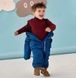 Демісезонний комбінезон "Джинс" Decoza Moms (demik8086-O088-pl016) 80-86 см 2