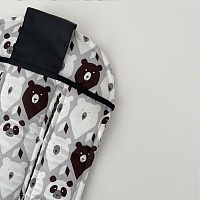 Хлопковый матрасик латекс "Мишки" Decoza Moms (MatsL3590-S409-S011)