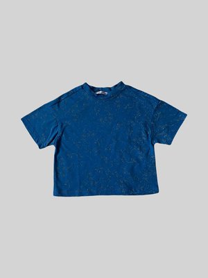 Літня дитяча футболка Синій в краплю кулір Decoza Moms (Fb98-Kl001) 98 Fb98-Kl001 фото