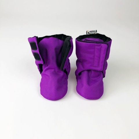 Зимові пінетки " Фіолетовий оксфорд " Decoza Moms (pinetki15-O105-pl016)