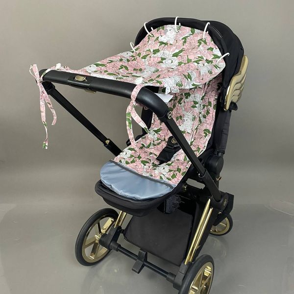 Бавовняний матрасик латекс "Піони і анемони" Decoza Moms (MatsL3590-B040-S116) MatsL3590-B040-S116 фото