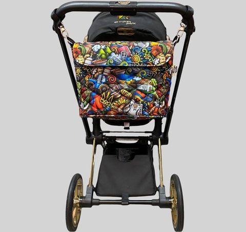 Сумка на візок принт Український Decoza Moms (S-OP125-R)