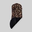 Бавовняний матрасик латекс "Леопард і чорний однотон" Decoza Moms (MatsL3590-S2288-В001) 35х90 см
