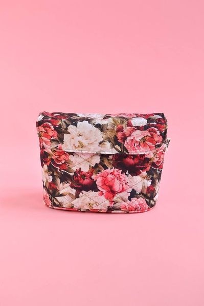 Сумка на коляску Піони Decoza Moms (S-OP013-R-M)