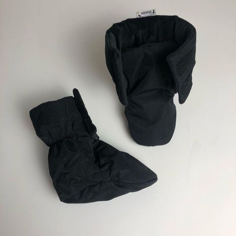 Зимові пінетки "Чорний оксфорд" Decoza Moms (pinetki15-O072-pl016)