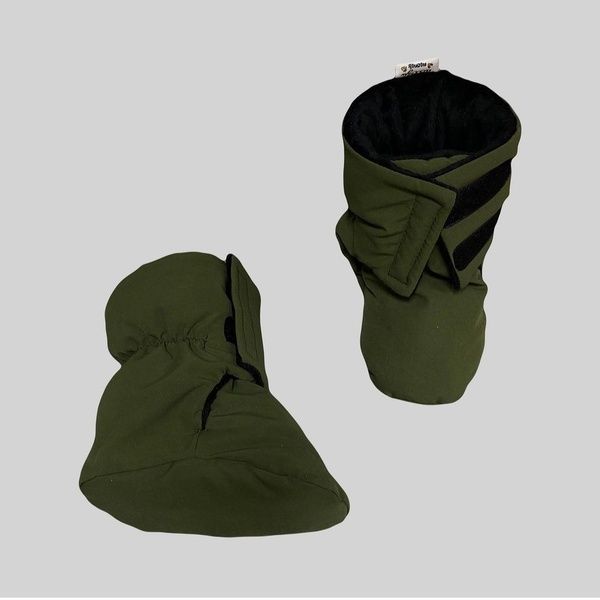 Зимові пінетки "Хакі" Decoza Moms (pinetki15-pm005-pl016)