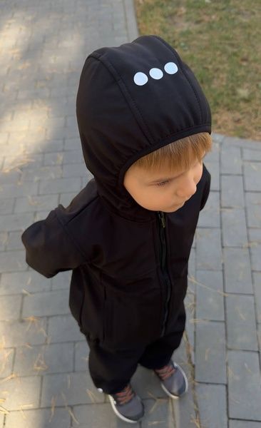 Штаны "Softshell" Черный Decoza Moms (ShSoft92-SHh1) 86-92 см