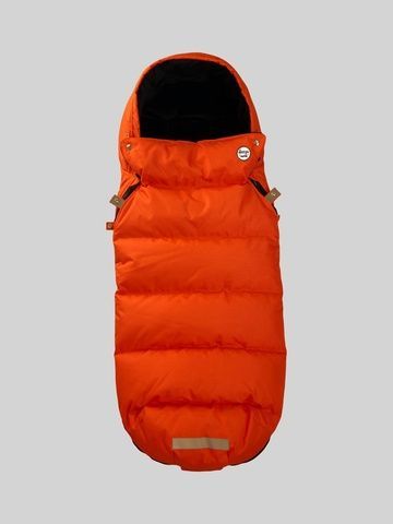 Зимний футмуф на коляску "Теплик" Оранжевый Decoza Moms (futmuf120-O102-pl016) 120х47 см