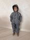 Зимний комбинезон "Звезды на сером" Decoza Moms (zimk116122-Op309-pl016) 116-122 см 2