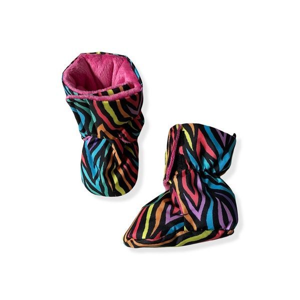 Зимові пінетки "Зебра" Decoza Moms (pinetki13-OP30-pl04) 13 см