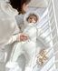 Зимний комбинезон с закрытыми ножками "Белый" Decoza Moms (zimakomb912-PM008) 74-80 см 1