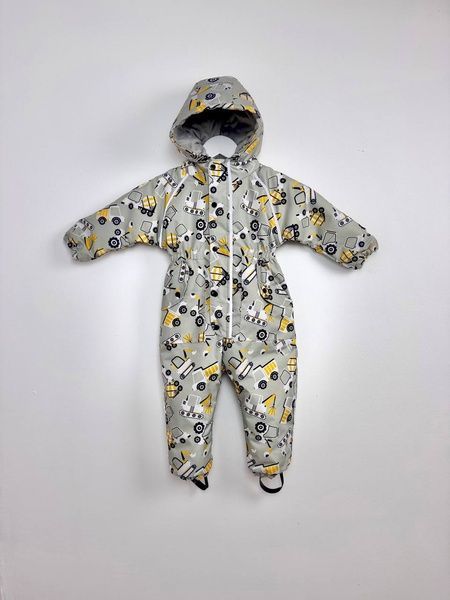 Зимний комбинезон "Трактора" Decoza Moms (zimk98104-OP308-pl017) 98-104 см