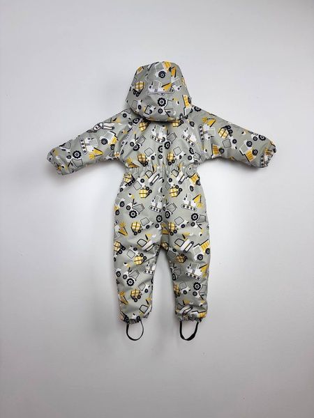 Зимний комбинезон "Трактора" Decoza Moms (zimk98104-OP308-pl017) 98-104 см