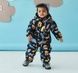 Зимовий комбінезон "Діно жовті" Decoza Moms (zimk8692-OP001-pl016) 86-92 см 4