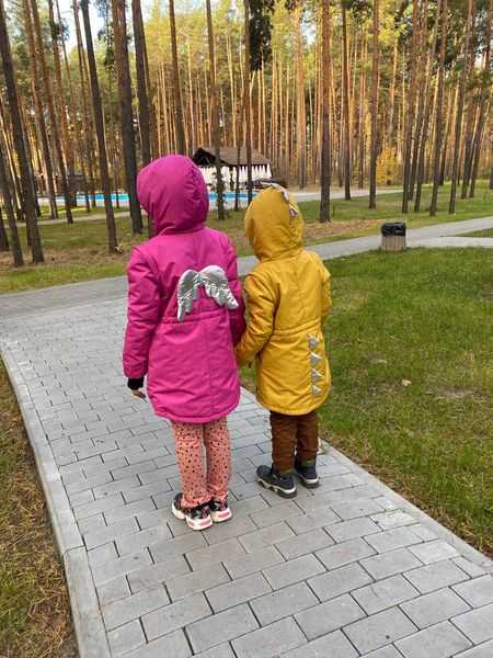 Деми парка Малина ANGEL Decoza Moms (parka9298-O055-pl016-KR)