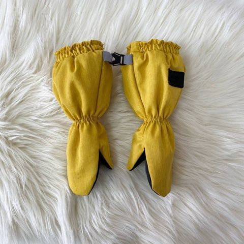 Дитячі зимові краги "Гірчиця" Decoza Moms (Krag1-O056) Розмір 1