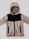 Куртка "Softshell" Бежевая с черным Decoza Moms (KSoft104-SHh2-SHh1) 104 см